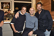 Kostja Ullmann, J&uuml;rgen Vogel und Stephan Luca / #JaguarElectrifies Event und Pr&auml;sentation des Jaguar I-PACE Concept in der Jaguar Land Rover Markenboutique in M&uuml;nchen am 06.06.2017 / Foto: BrauerPhotos / S.Brauer f&uuml;r Jaguar